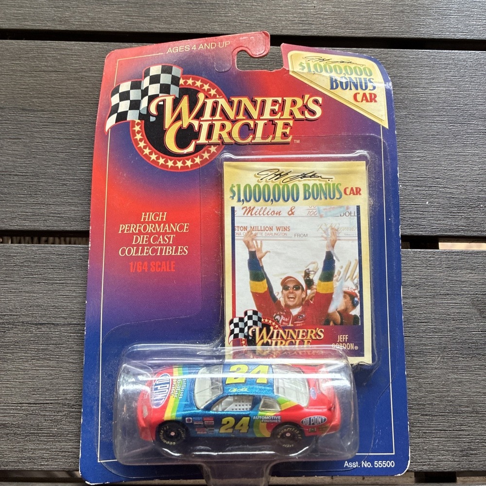 WINNERS CIRCLE JEFF GORDON REPLICA DIECAST RACE CAR‎